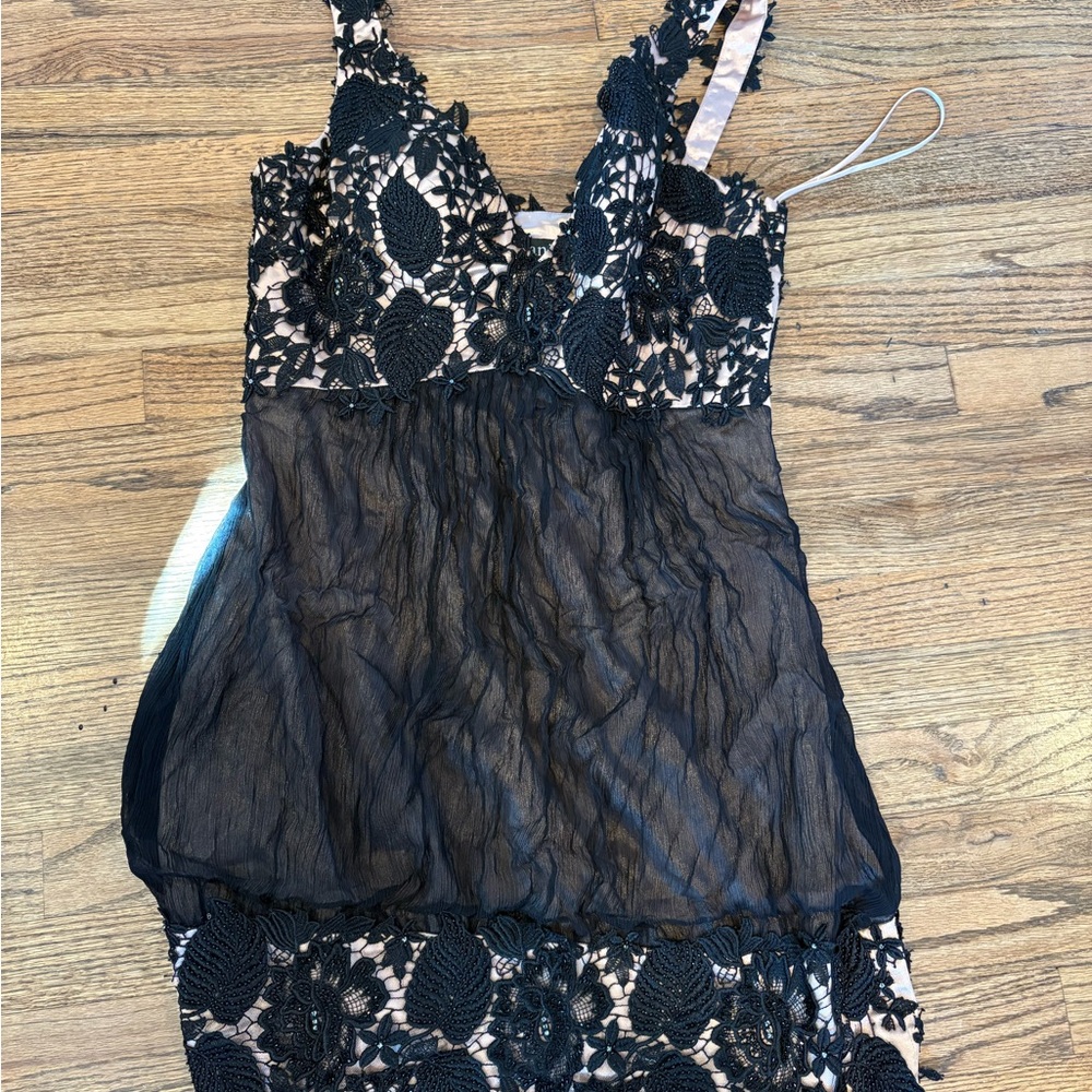 Jovani Black Lace party dress sz 12